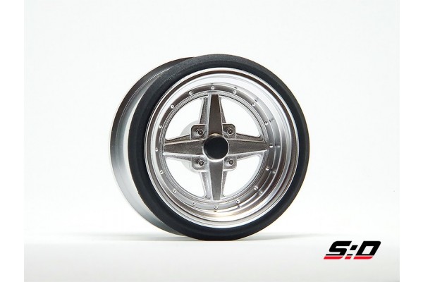SCALE DYNAMICS V16D WORK EQUIP 01 OFFSET 9 ALUMINUM SILVER (10113)