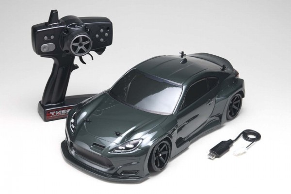 YOKOMO DRIFT PACKAGE 2WD ASSEMBLED FULL SET WITH GYRO; PANDEM GR86 (GUNMETAL)(DP-GR86RTRG)