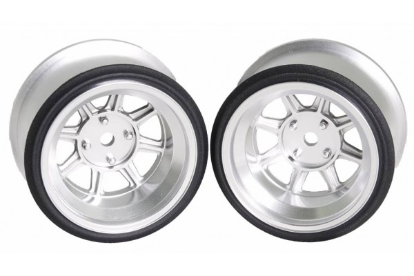 SCALE DYNAMICS V16D Hayashi Street Offset 12 Aluminum Silver (10106)
