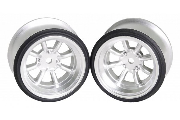 SCALE DYNAMICS V16D RS WATANABE Offset 9 Aluminum Silver (10107)