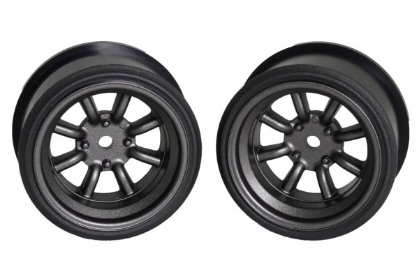 SCALE DYNAMICS V16D RS WATANABE Offset 12 Black (Gunmetallic) (10110)