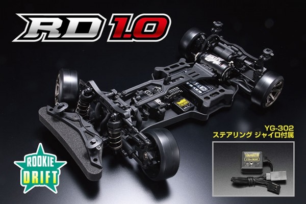 ROOKIE DRIFT ASSEMBLE KIT RD 1.0 WITH YG-302 GYRO(RDR-010G-1)