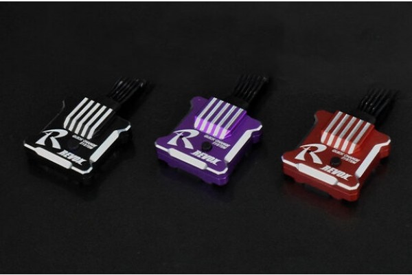 REVE D REVOX STEERING GYRO FOR RWD DRIFT(Purple)(RG-RVXP)