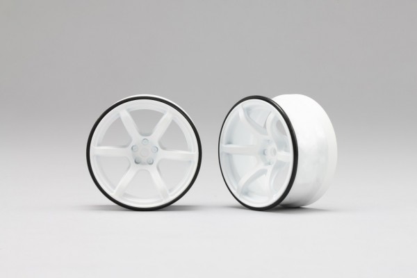 YOKOMO RP DRIFT WHEEL HIGH TRACTION TYPE WHITE (RP-6313W6A)