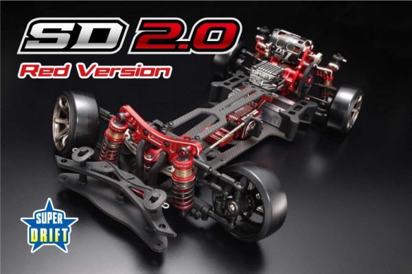 YOKOMO SD 2.0 CHASSIS; RED (LIMITED EDITION)(SDR-020R)